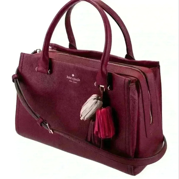 TODAY'S BEST DEAL!!! NWT - Kate Spade Leather Satchel - Picture 5 of 12